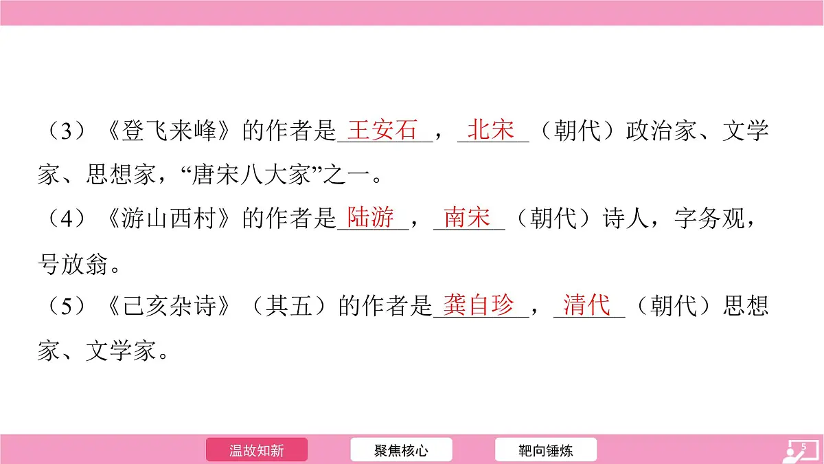第21课《古代诗歌五首》复习课件统编版语文七年级下册第5页