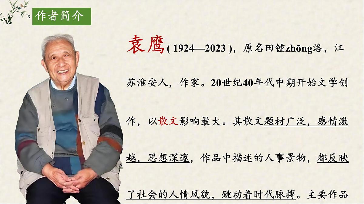18 井冈翠竹 课件统编版七年级语文下册第5页