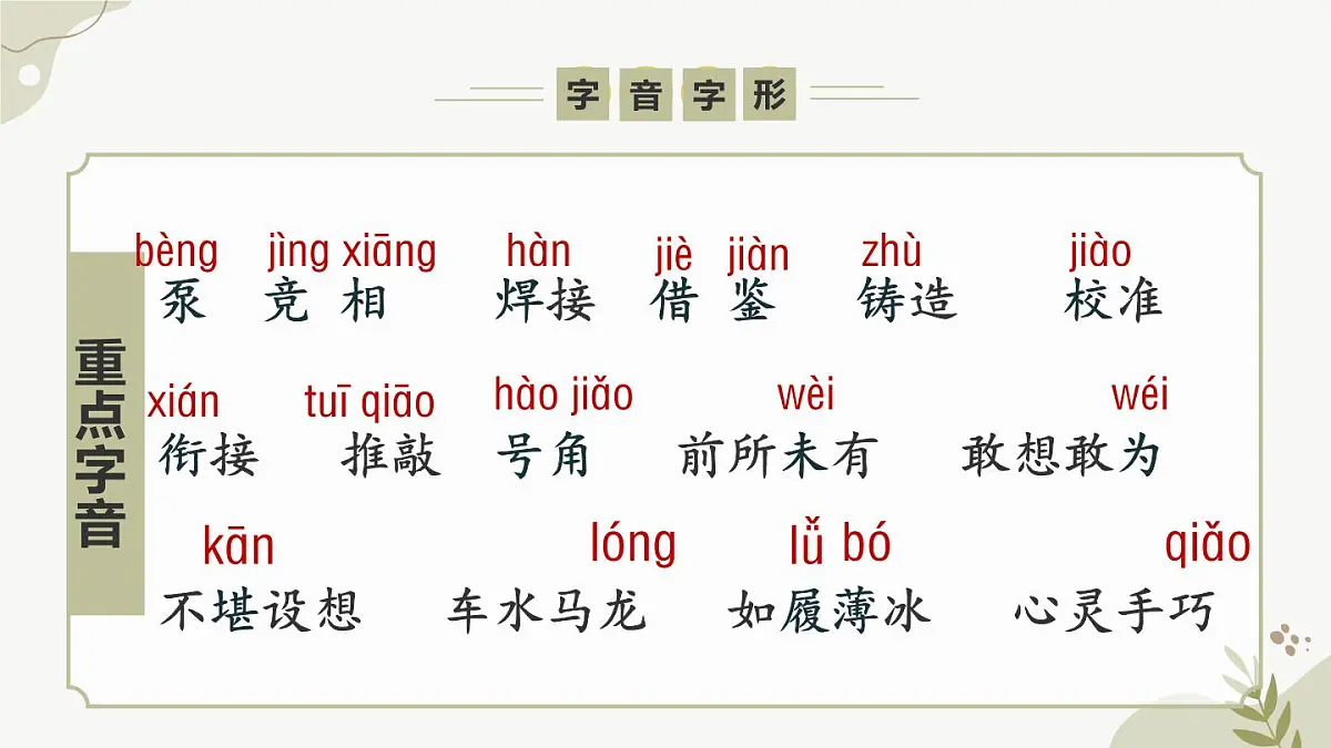 六年级下册第六单元基础知识积累课件（五四制） 语文人教部编版五四制（2024）新课标六年级下册第2页