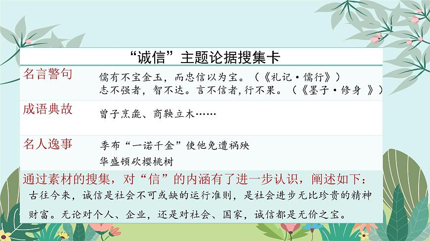 第三单元议论要言之有据-课件——2024-2025学年九年级语文上册（统编版）第5页