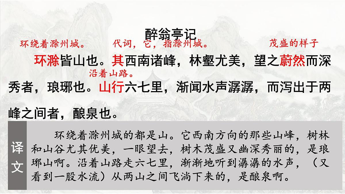第12课《醉翁亭记》课件第4页