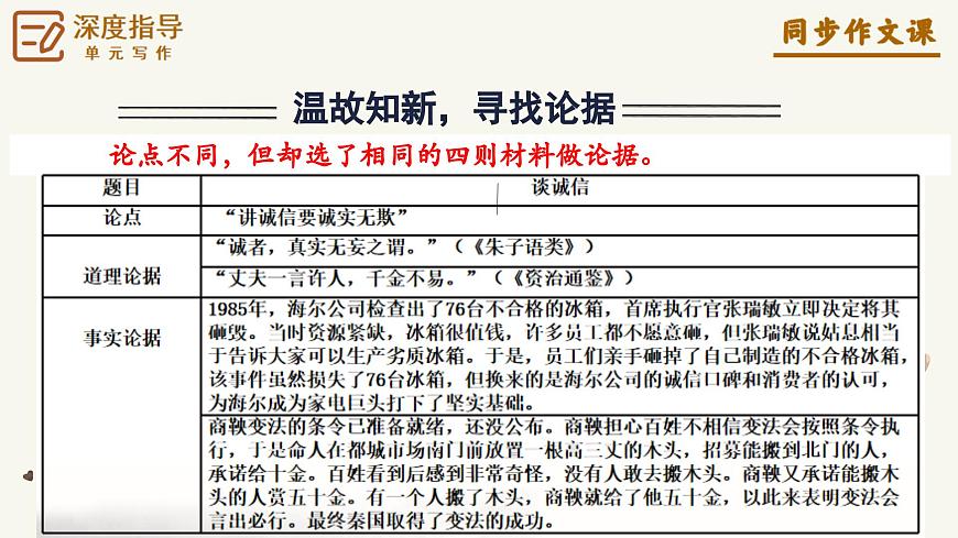 第三单元 《议论要言之有据》上课课件 语文统编版2024九年级上册第7页