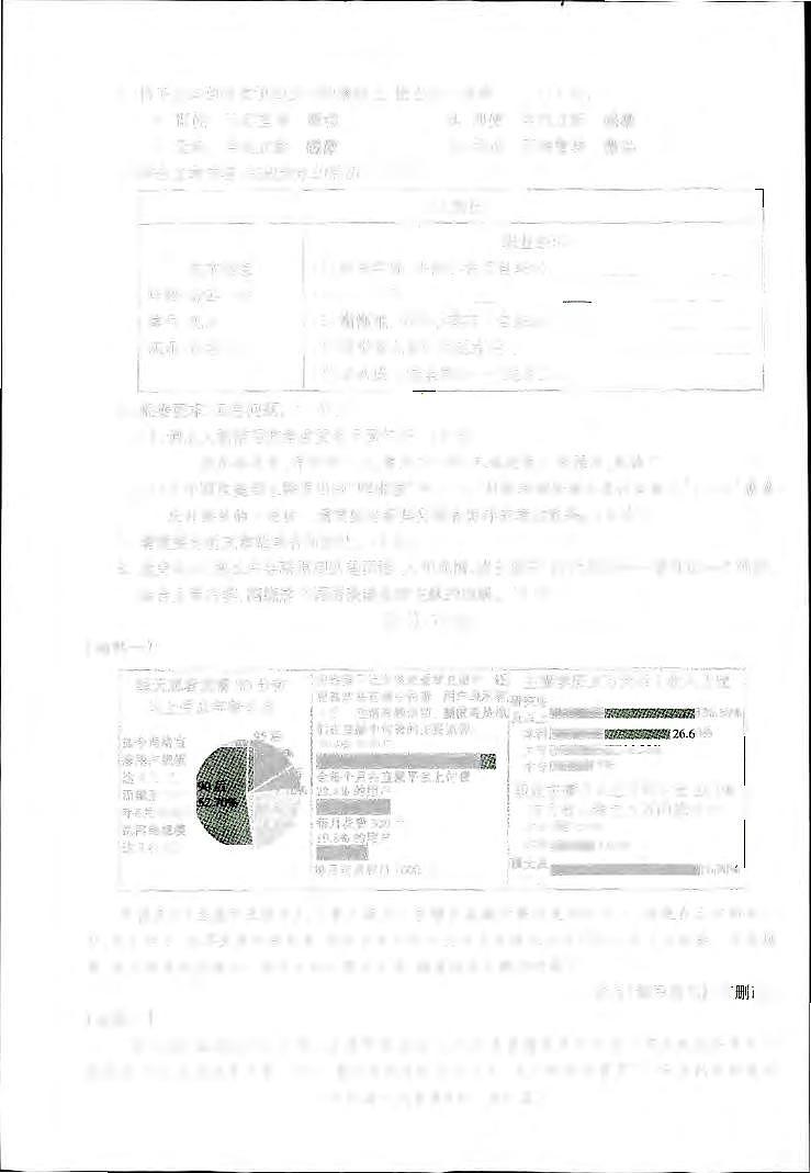 蚌埠市蚌山区2023-2024学年八年级上学期期中考试语文试题第3页