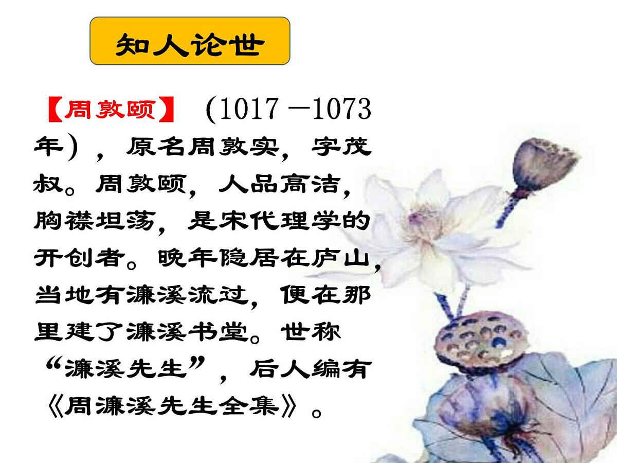 第17课《爱莲说》课件2024-2025学年统编版语文七年级下册第4页