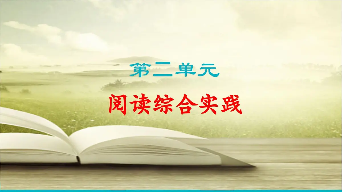 阅读综合实践第1页