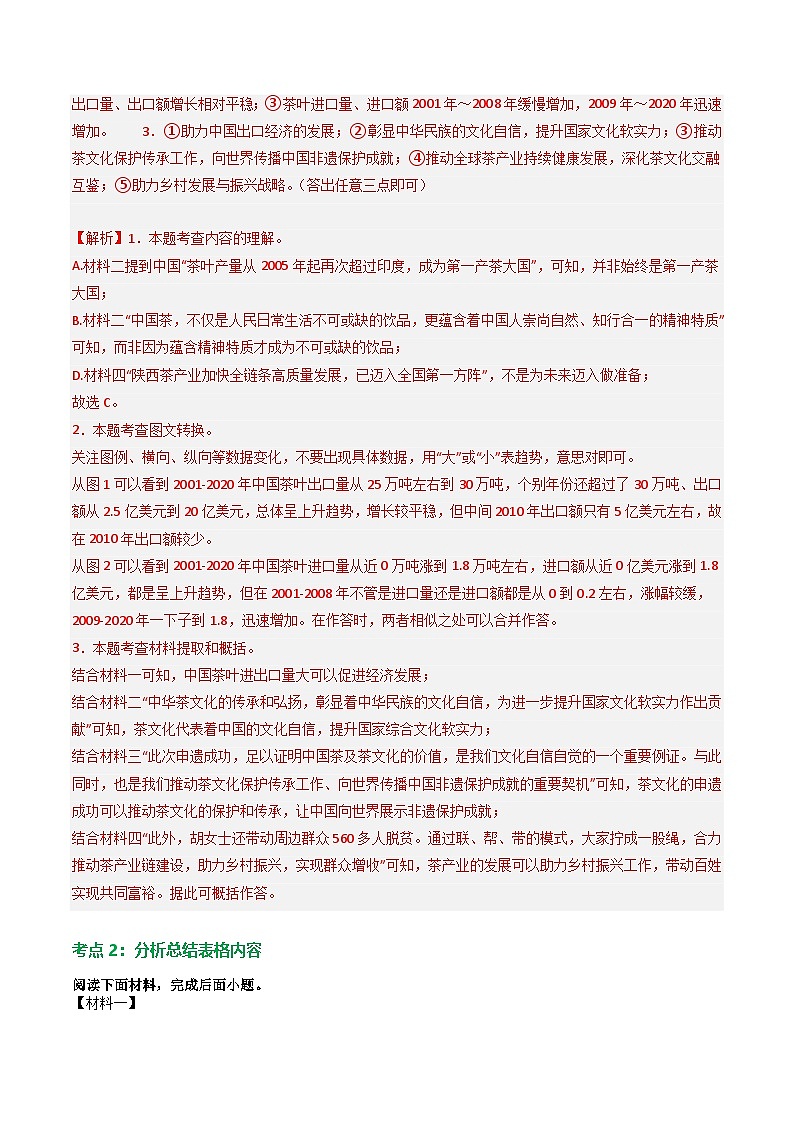 第4部分 专题02：非连续文本之图文转换（练习）-2025年中考语文复习 现代文阅读（全国通用）（教师版）第3页