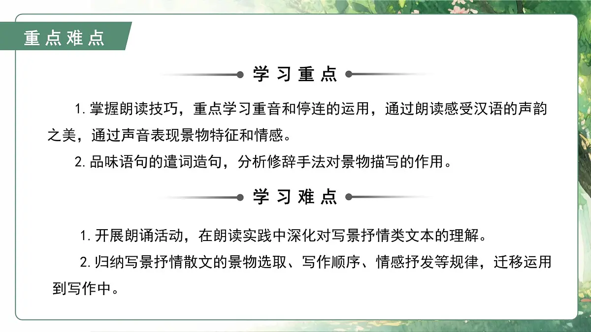 第一单元阅读综合实践（素养进阶教学课件）语文统编版五四学制2024七年级上册第4页