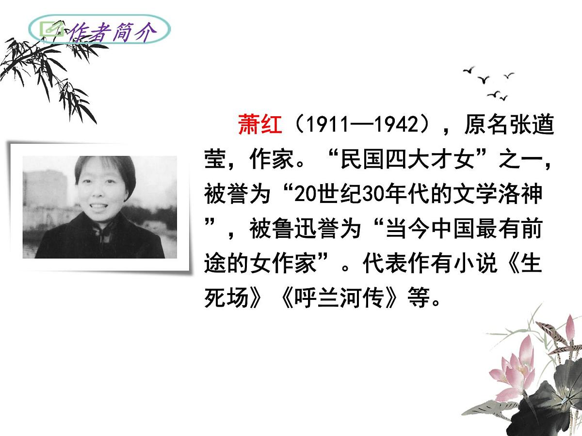 8 回忆鲁迅先生（课件）统编版语文八年级上册第3页