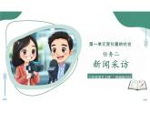 第一單元任務(wù)二 新聞采訪 教學(xué)課件語文統(tǒng)編版2024八年級上冊
