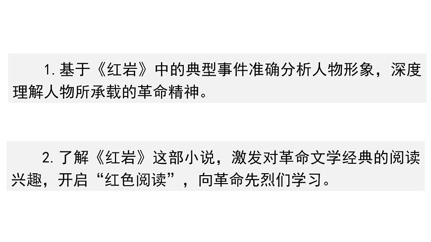 统编版语文八年级上册第四单元 整本书阅读《红岩》课件第2页