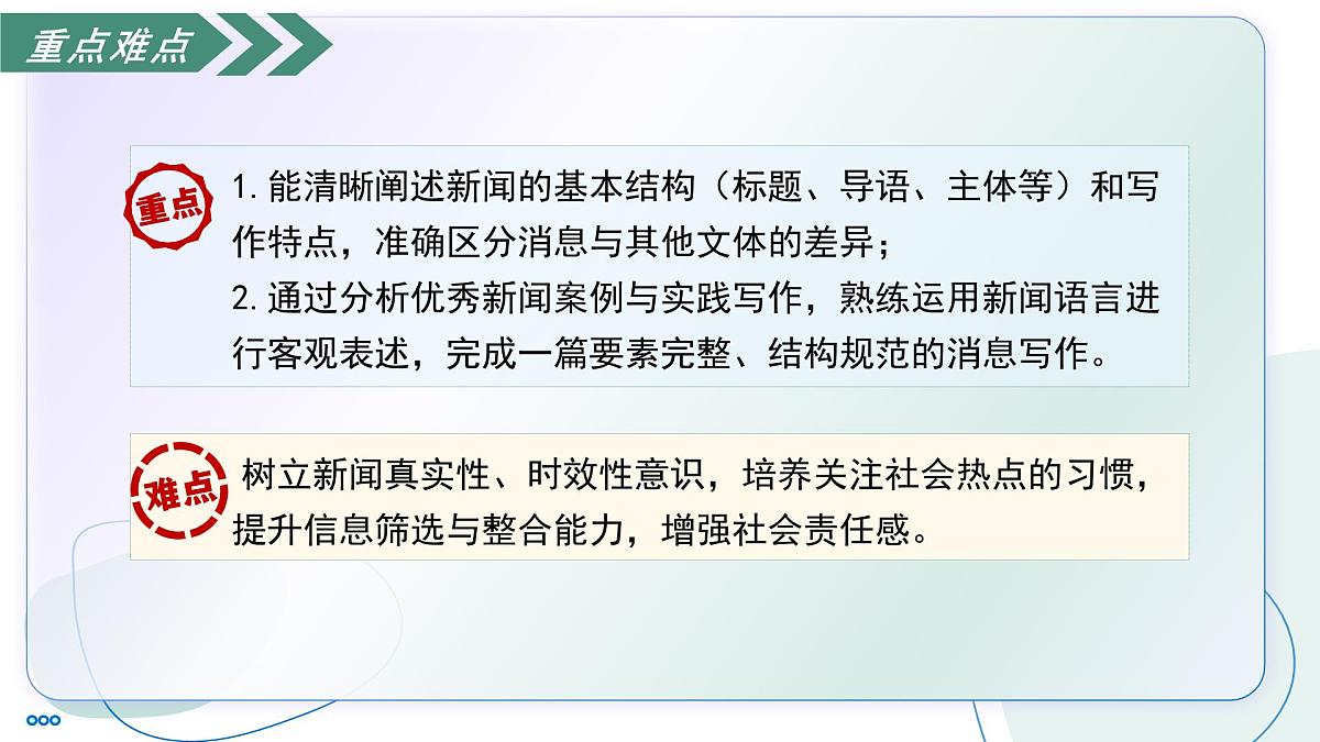 部编版语文八年级上册 任务三 新闻写作 同步课件第4页