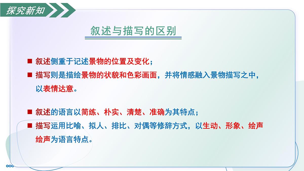 部编版语文八年级上册 写作 学习描写景物 同步课件第8页