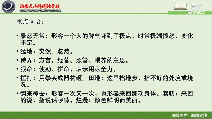 部编版七年级上学期语文《秋天的怀念》课件第6页