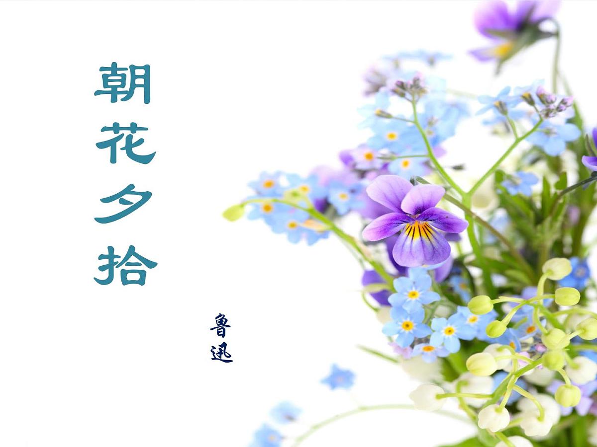 部编版七年级语文上学期《朝花夕拾》第1课时第1页