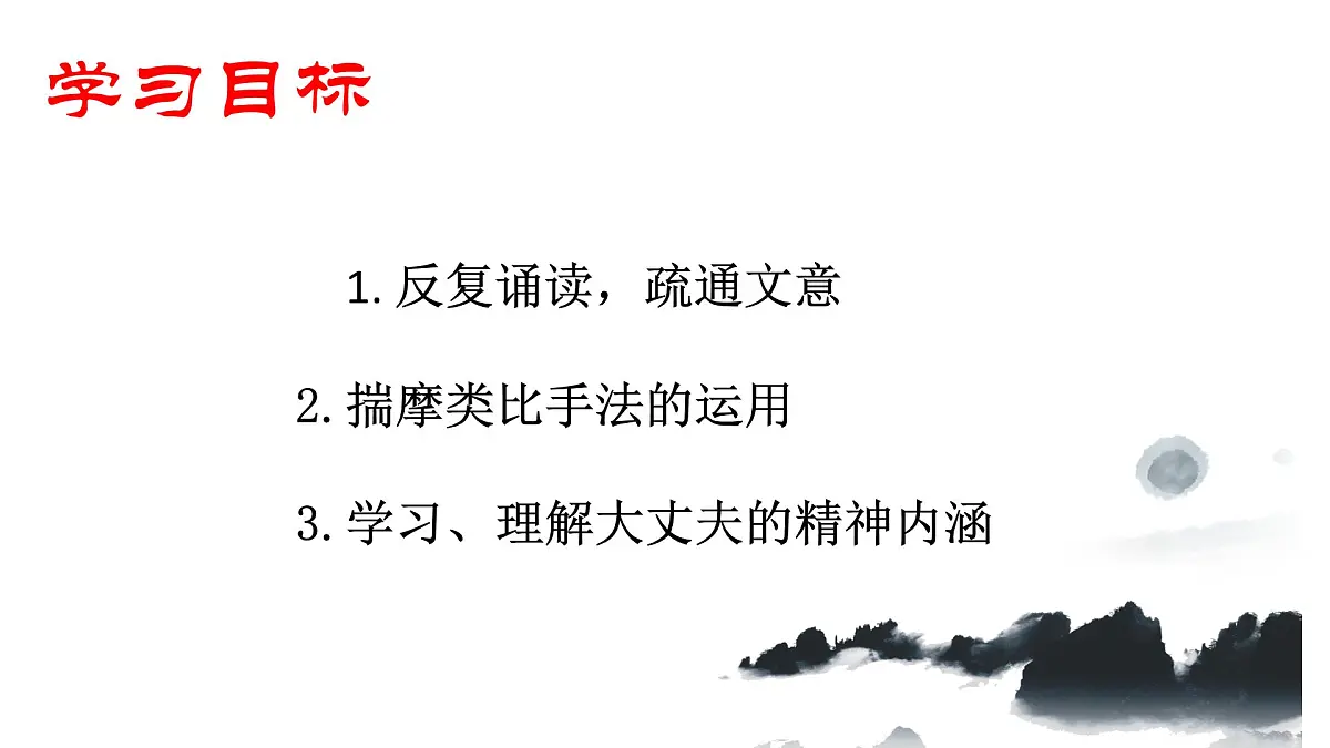部编版初中语文八年级上册23富贵不能淫-课件第3页
