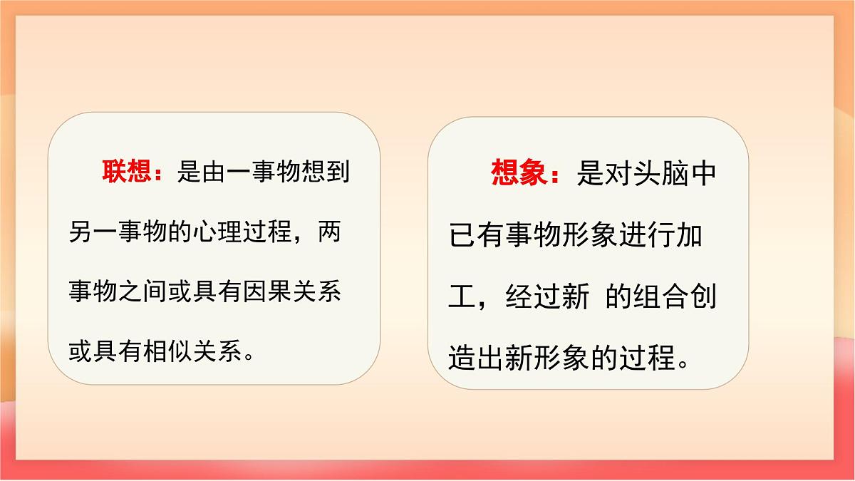 人教部编版（五四制）语文七年级上册（2024）第六单元写作 《发挥联想和想象》课件第6页