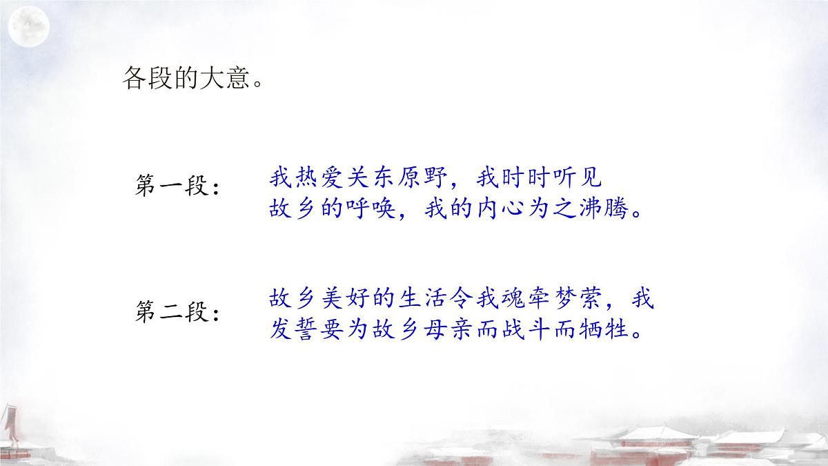 初中 语文 人教部编版（2024） 七年级下册（2024） 第二单元8.土地的誓言 课件第4页