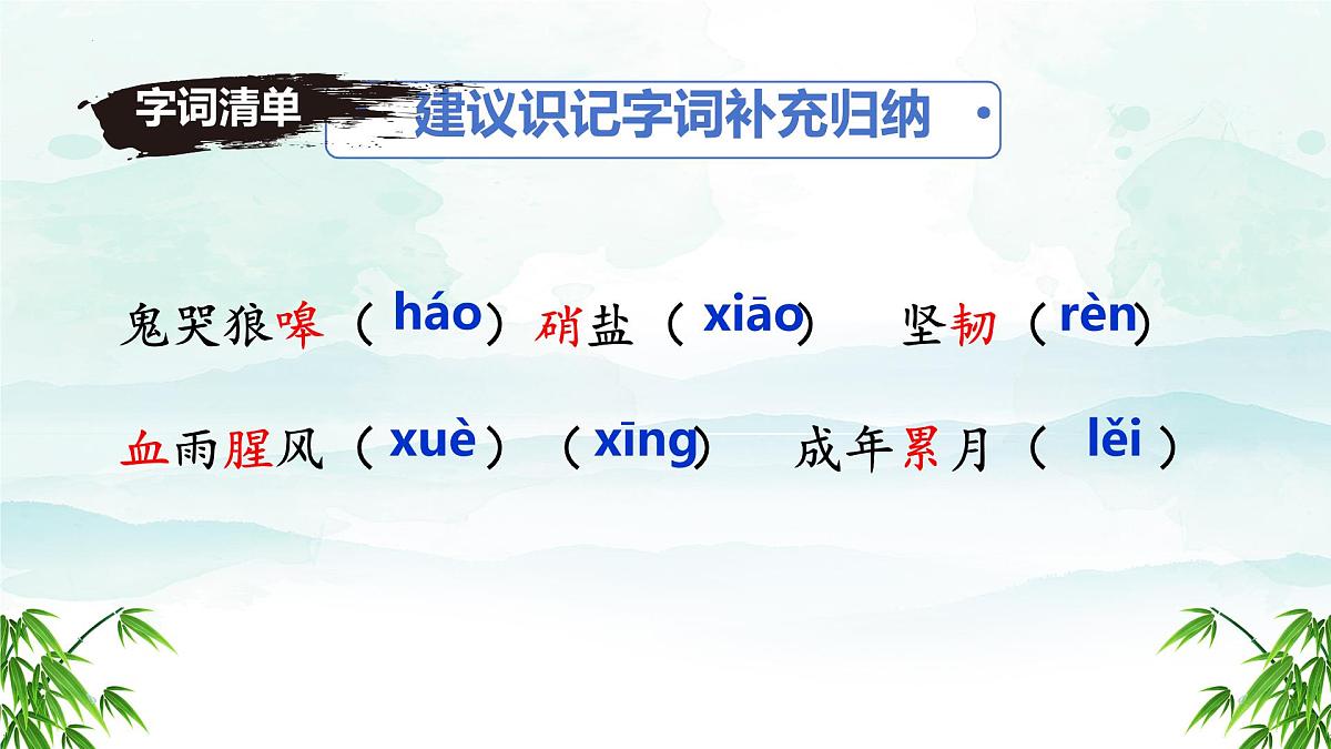 第18课《井冈翠竹》课件-2024-2025学年统编版语文七年级下册第2页