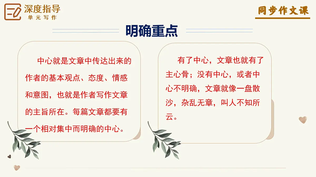 第三单元《如何突出中心》（课件）语文统编版2024七年级上册第6页