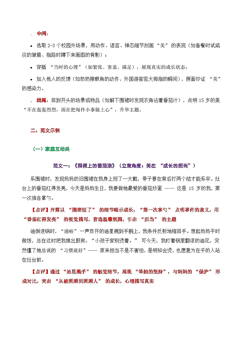 2025年陕西省中考作文（材料作文）-2025年中考语文作文深度解析与讲练（全国通用）第3页
