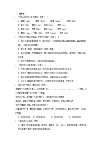 河南省郑州市二七区郑州四中2024-2025学年七年级上学期期中语文试题（含答案）