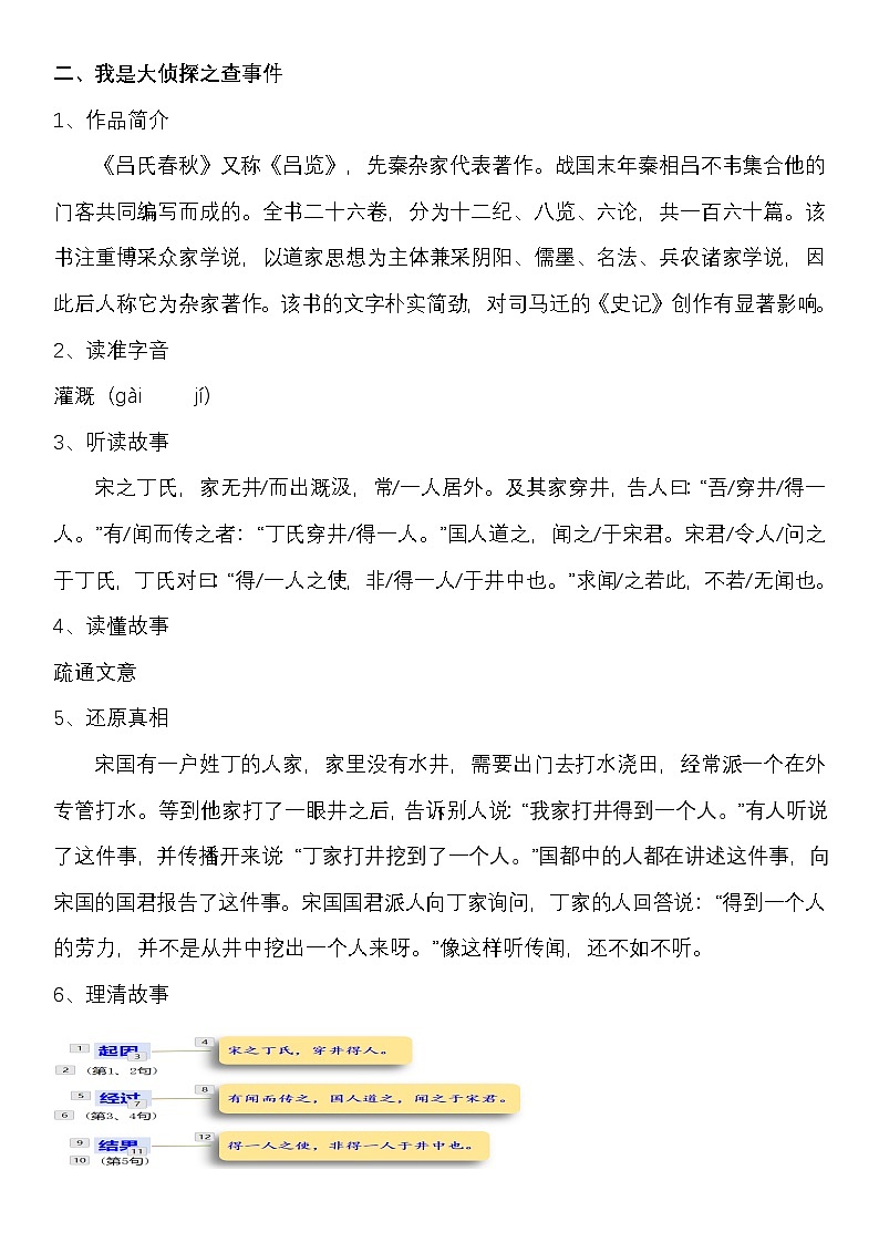 24《穿井得一人》教学设计第2页