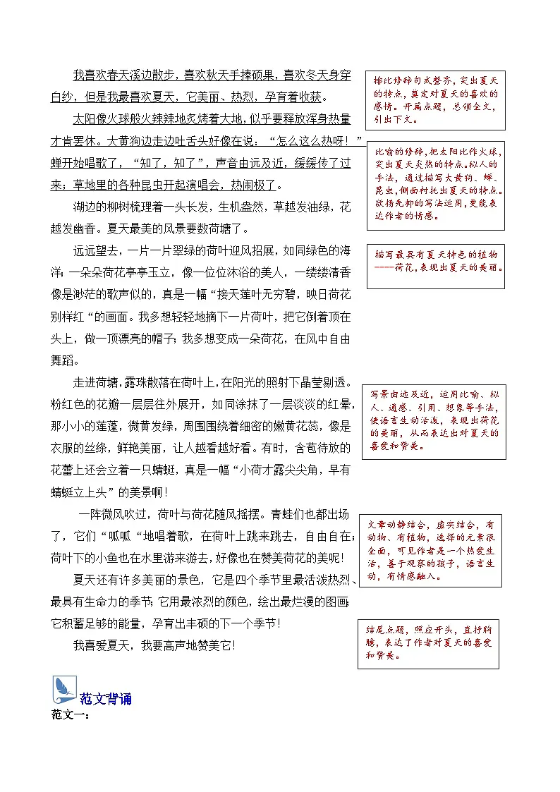 七年级语文上册同步作文 第一单元 热爱写作，学会观察（练习）2025-2026学年第一学期 统编版2024第2页