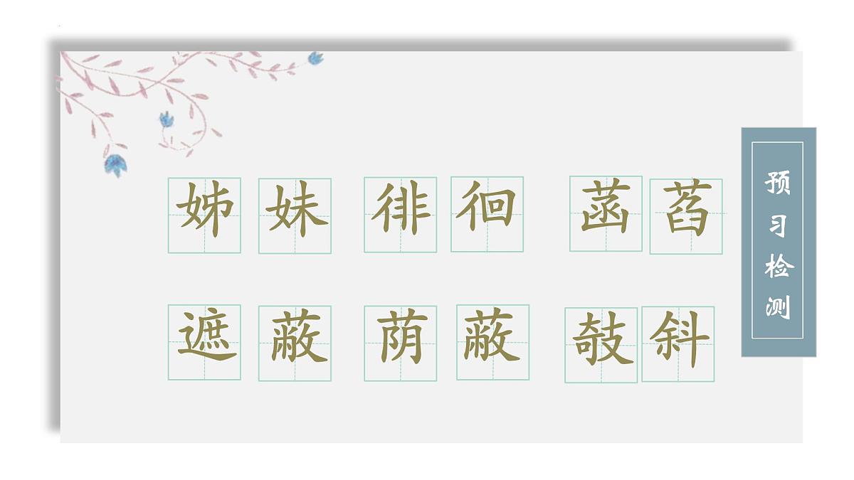 初中  语文  人教部编版（2024）  七年级上册（2024）  第二单元  7* 散文诗二首荷叶·母亲 课件第5页