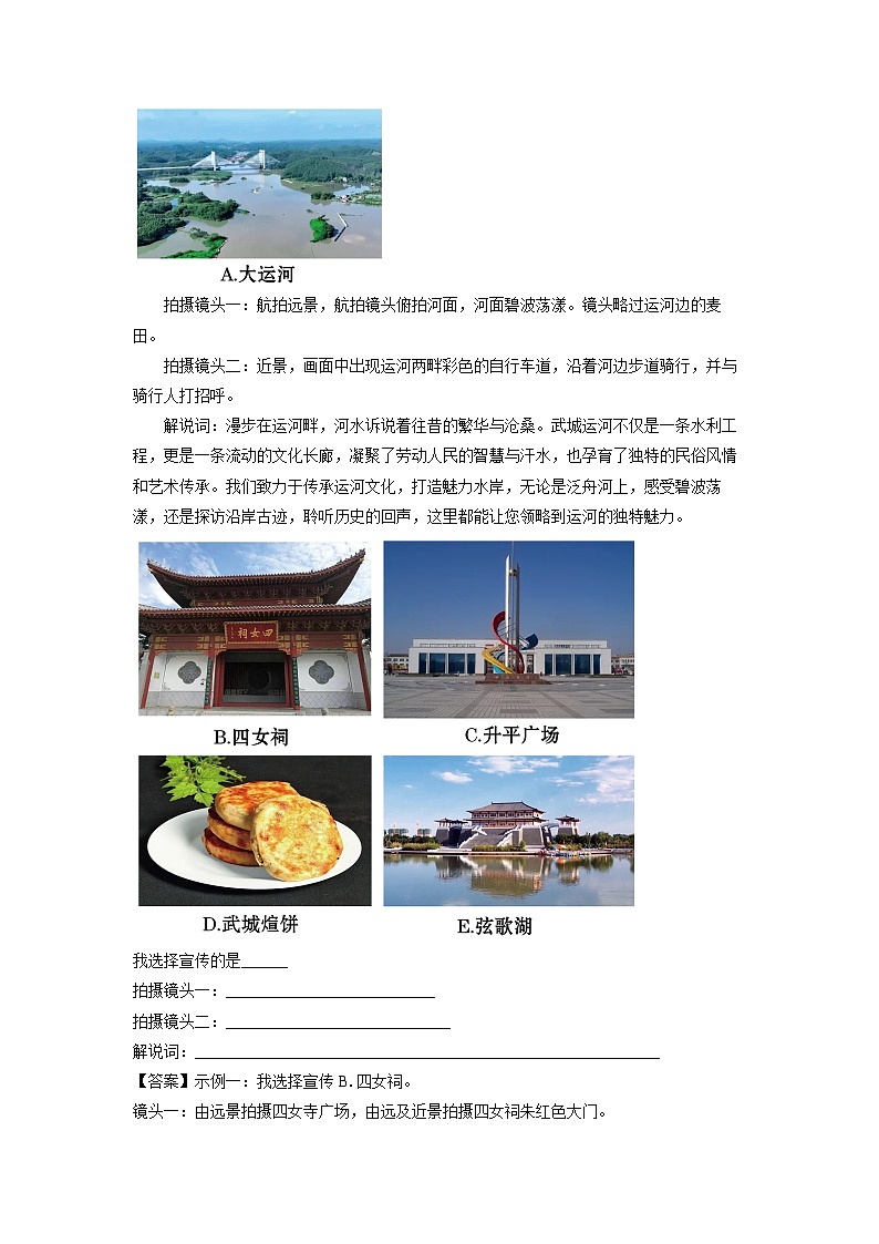 山东省德州市武城县2024-2025学年八年级下学期期末考试语文试题（解析版）第3页
