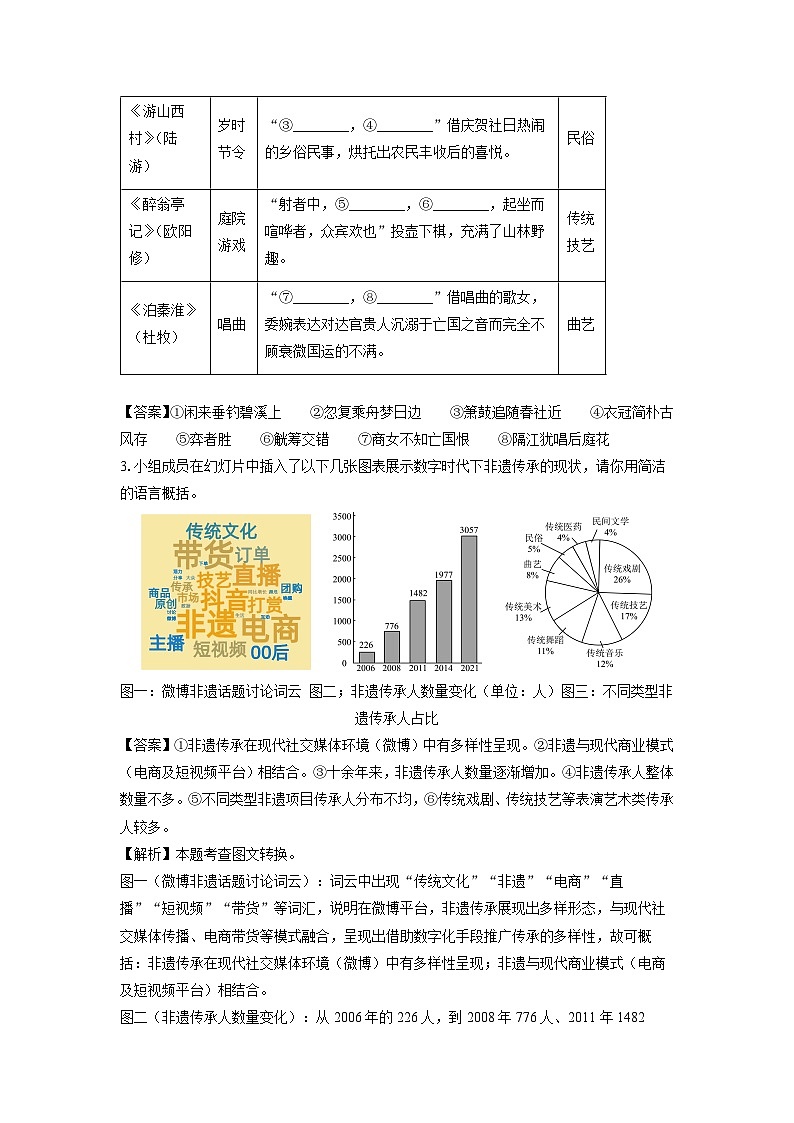河南省南阳市桐柏县2025年中考三模考试语文试卷（解析版）第2页