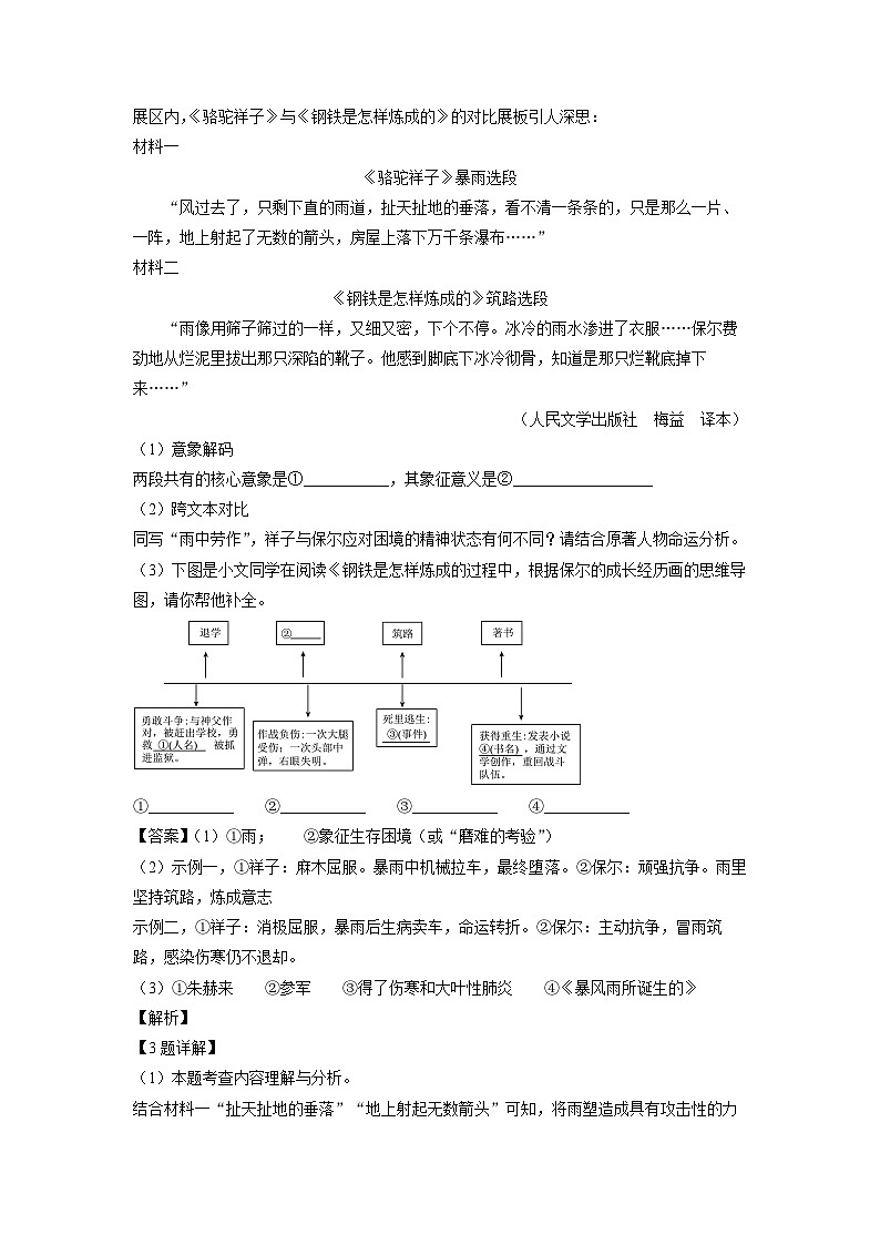 福建省泉州市惠安县2024-2025学年七年级下学期期末考试语文试卷（解析版）第3页