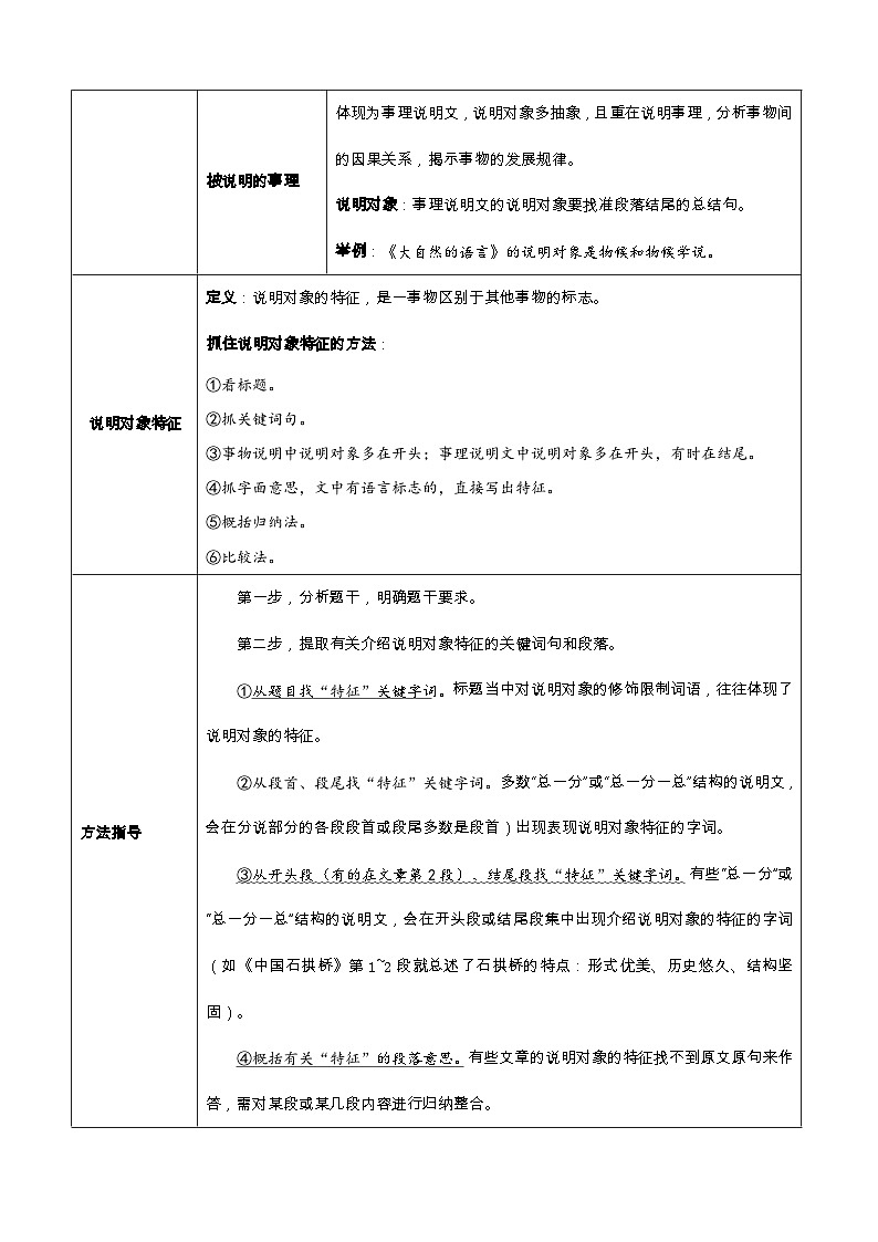 第10讲 事理说明文专题阅读（寒假预习讲义）（原卷版）第3页