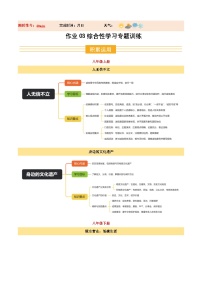 八年级语文新教材统编版寒假作业03 综合性学习（巩固培优）试卷（原卷版+解析版）
