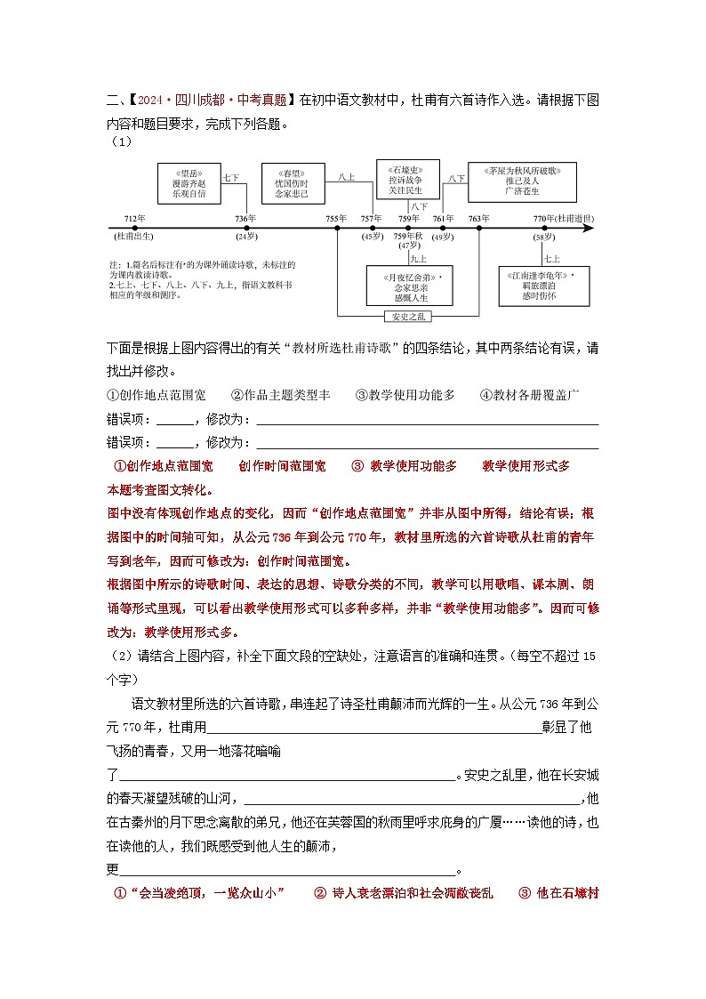 2026年中考二轮真题练.——语言运用篇解析版第2页