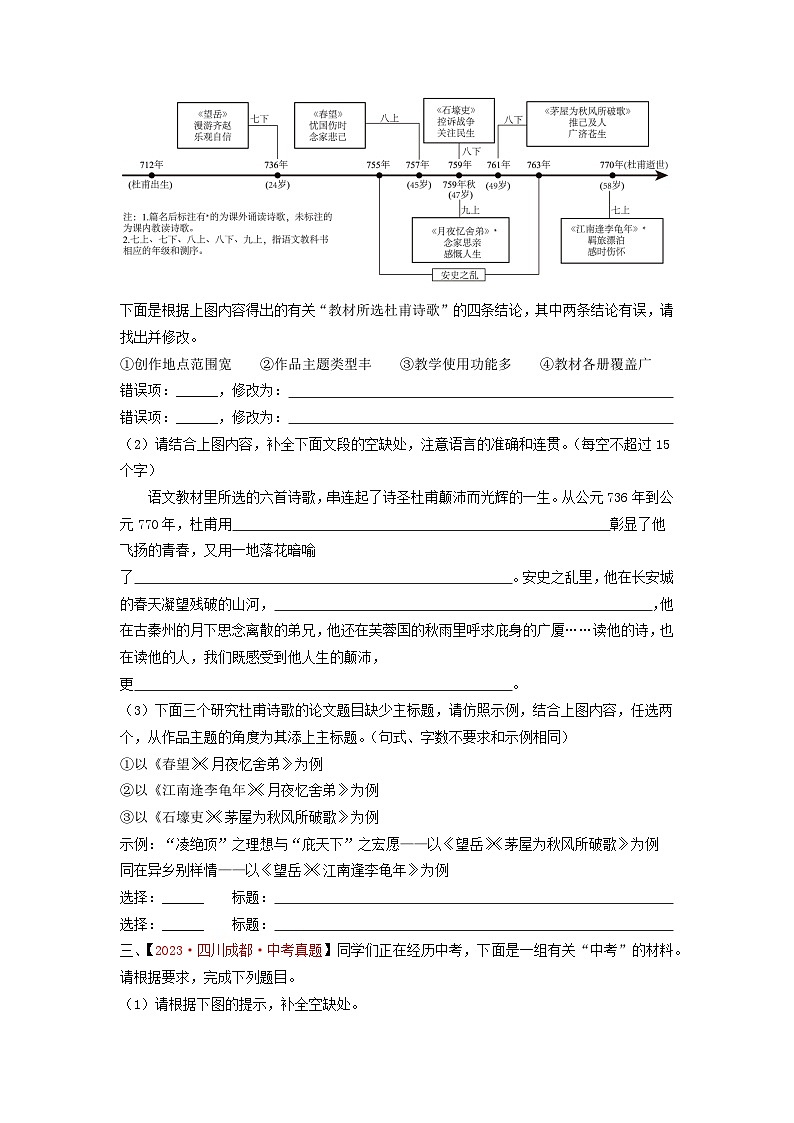 2026年中考二轮真题练.——语言运用篇原卷版第2页