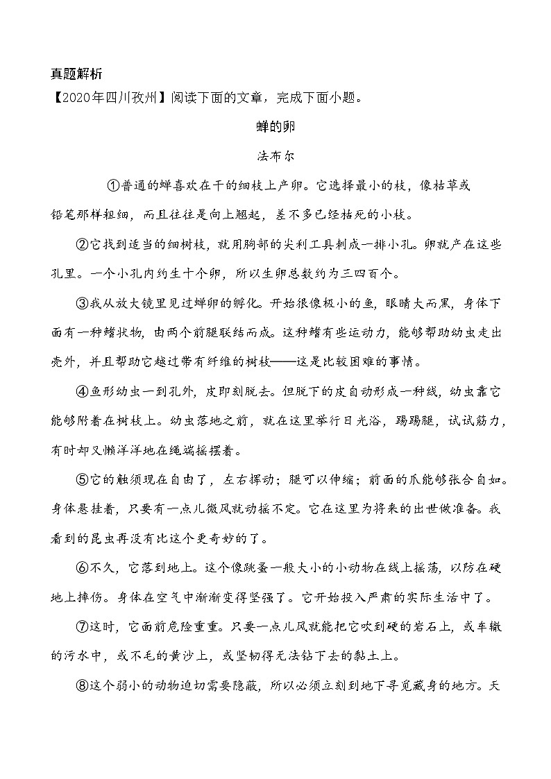 26 把握说明文语言生动、形象的特点（学生版）第3页