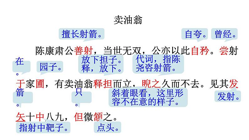 12 卖油翁 课件第8页