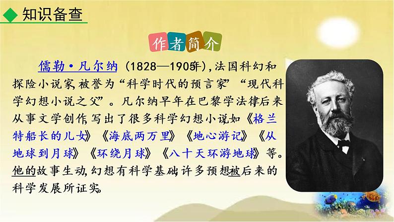 第六单元 名著阅读《海底两万里》快速阅读 课件第4页