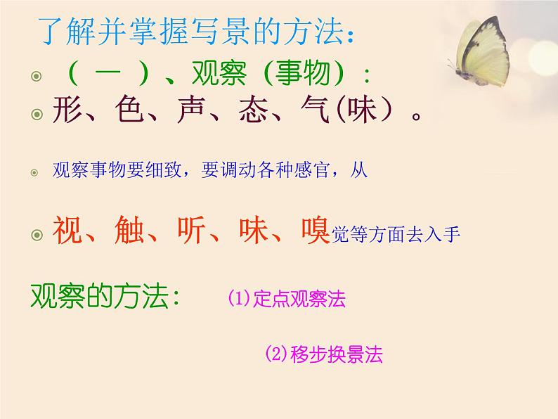 写作：学习描写景物 课件06