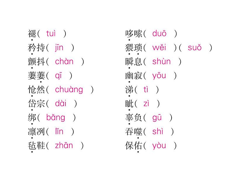 【人教部编版】七下语文：专题1-拼音与汉字ppt课件（含答案）第8页