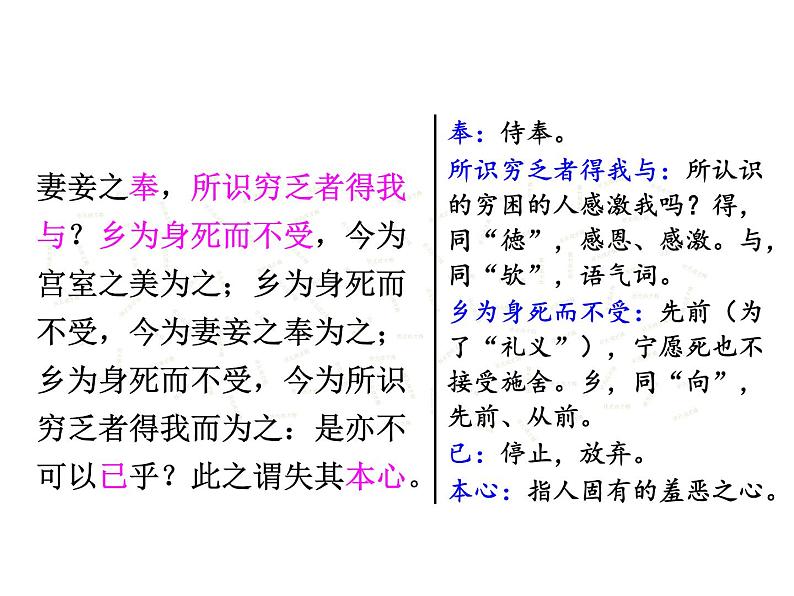 9《鱼我所欲也》课件第8页