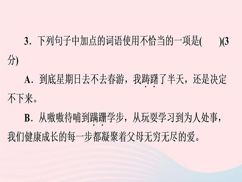 广东专用中考语文高分突破满分特训课件1406