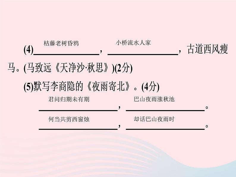 广东专用中考语文高分突破满分特训课件1503