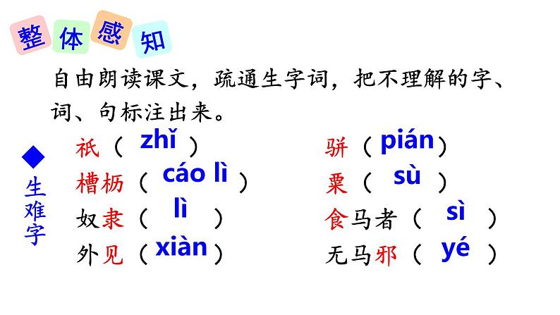 23 马说ppt课件第5页