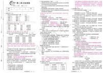 语文人教部编版第二单元单元综合与测试一课一练