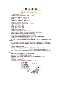 人教部编版七年级下册第三单元单元综合与测试课后测评