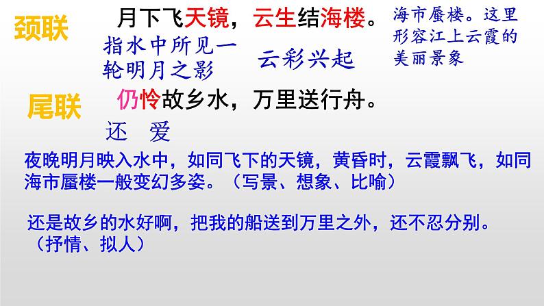 人教部编版八年级上册13《唐诗五首》之《渡荆门送别》课件（28张ppt）08