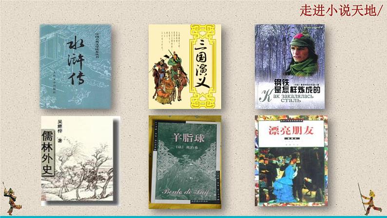 部编版语文九年级上册：第四单元《综合性学习 走进小说天地》课件01