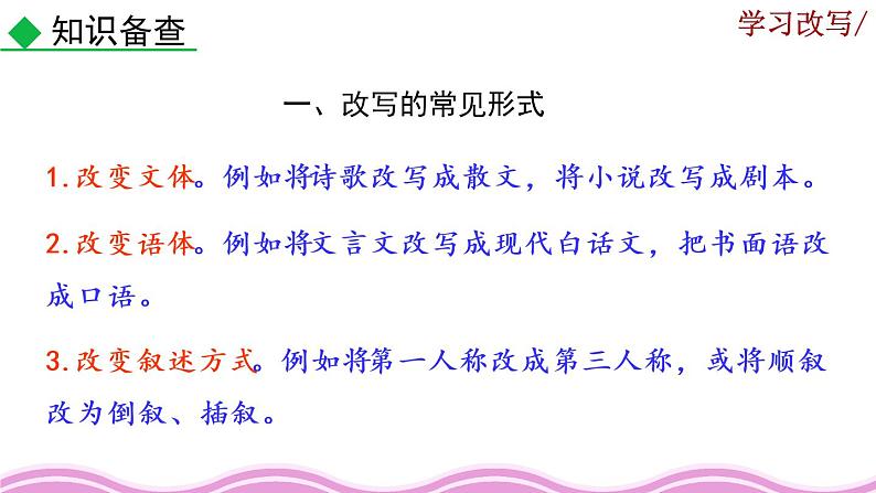 部编版语文九年级上册：第六单元《写作 学习改写》课件03