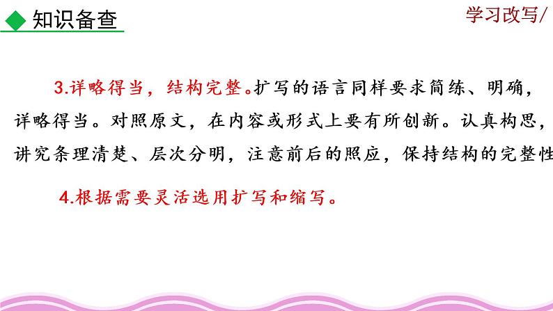 部编版语文九年级上册：第六单元《写作 学习改写》课件05